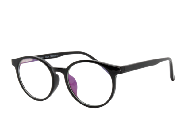 Lente Oftálmico Optimax PASTA014 Negro