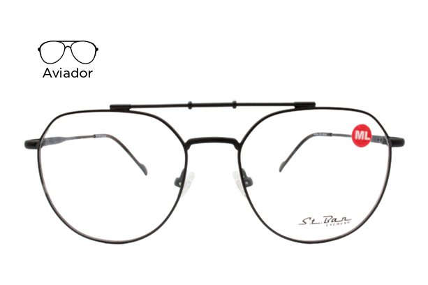 Lente Oftálmico St Bar Eyewear STB103272 Negro