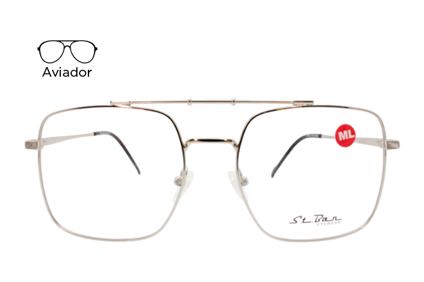 Lente Oftálmico St Bar Eyewear STB103282 Plata