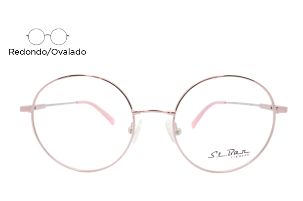 Lente Oftálmico St Bar Eyewear STB12370 Rosa