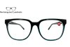 Lente Oftálmico Caffdy Eyewear TC158C3 Negro con azul
