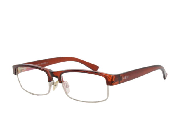 Lente Oftálmico View Eyewear 6012P Tinto