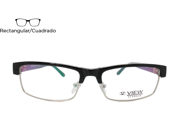 Lente Oftálmico View Eyewear 6012 Negro