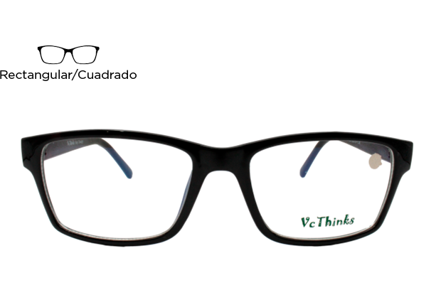 Lente Oftálmico VcThinks VT02 Negro