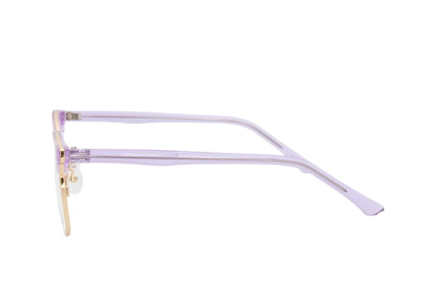 Lente Oftálmico Wharton W9071 Morado con dorado