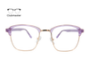 Lente Oftálmico Wharton W9087 Morado con dorado