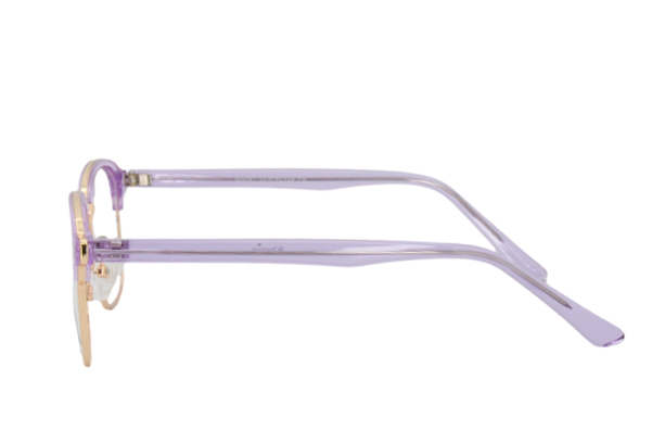 Lente Oftálmico Wharton W9087 Morado con dorado