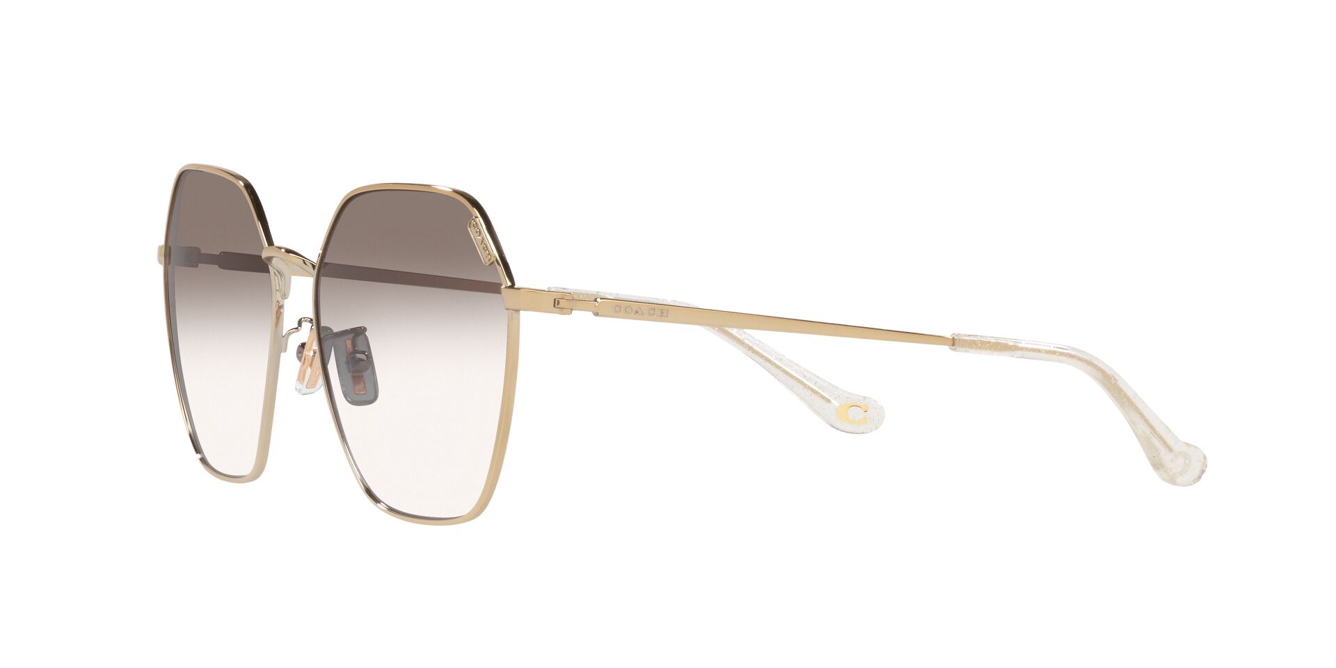 Lente solar Coach 0HC7132 Shiny Light Gold