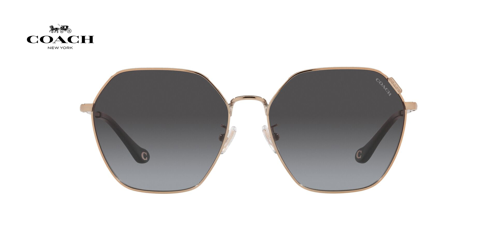 Lente solar Coach 0HC7132 Shiny Rose Gold
