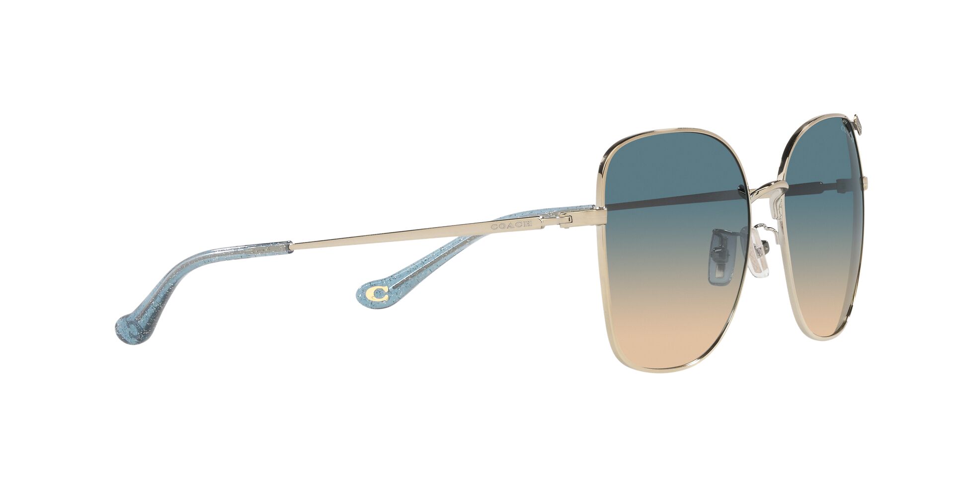 Lente solar Coach 0HC7133 Shiny Rose Gold