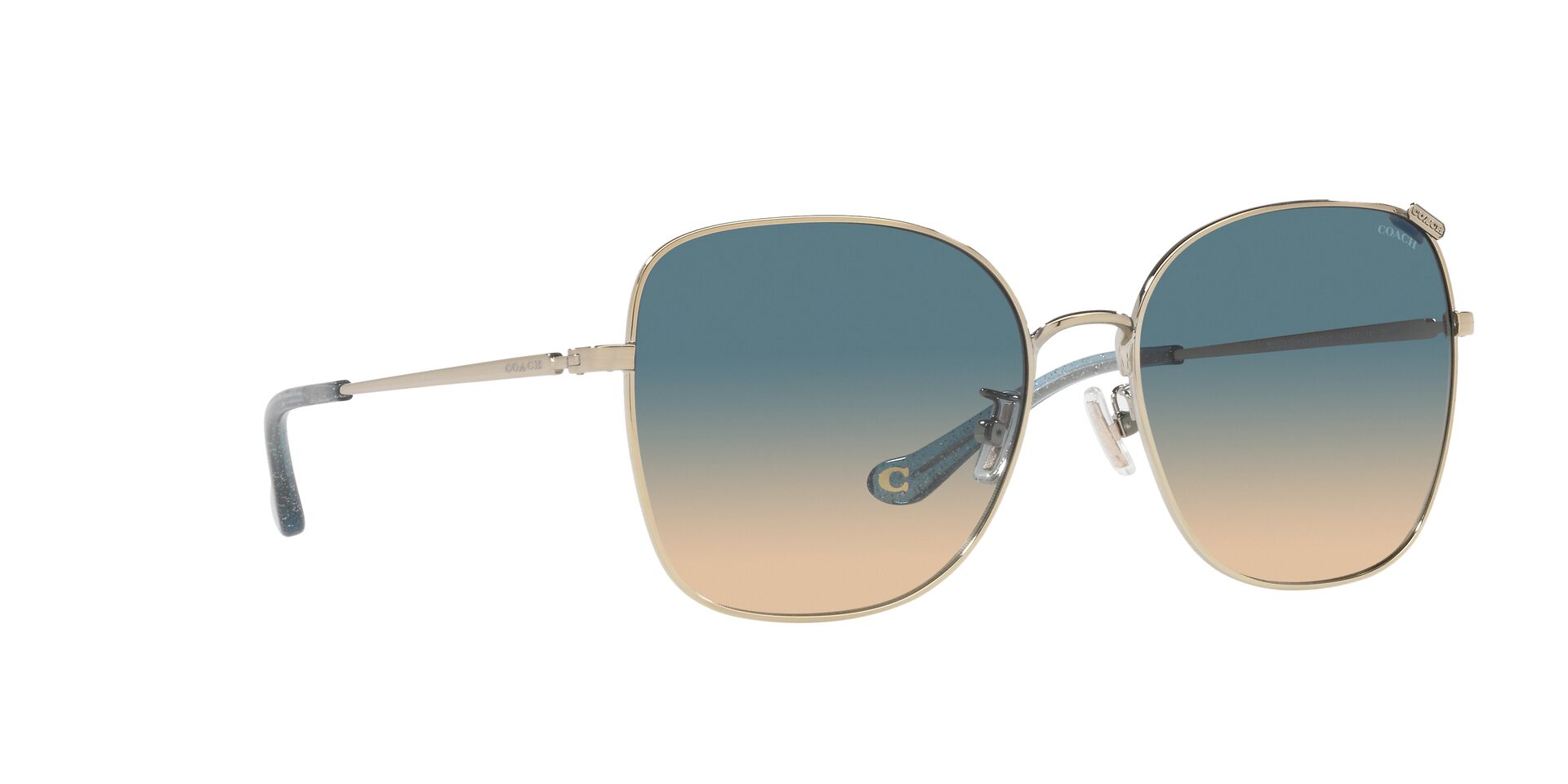 Lente solar Coach 0HC7133 Shiny Rose Gold