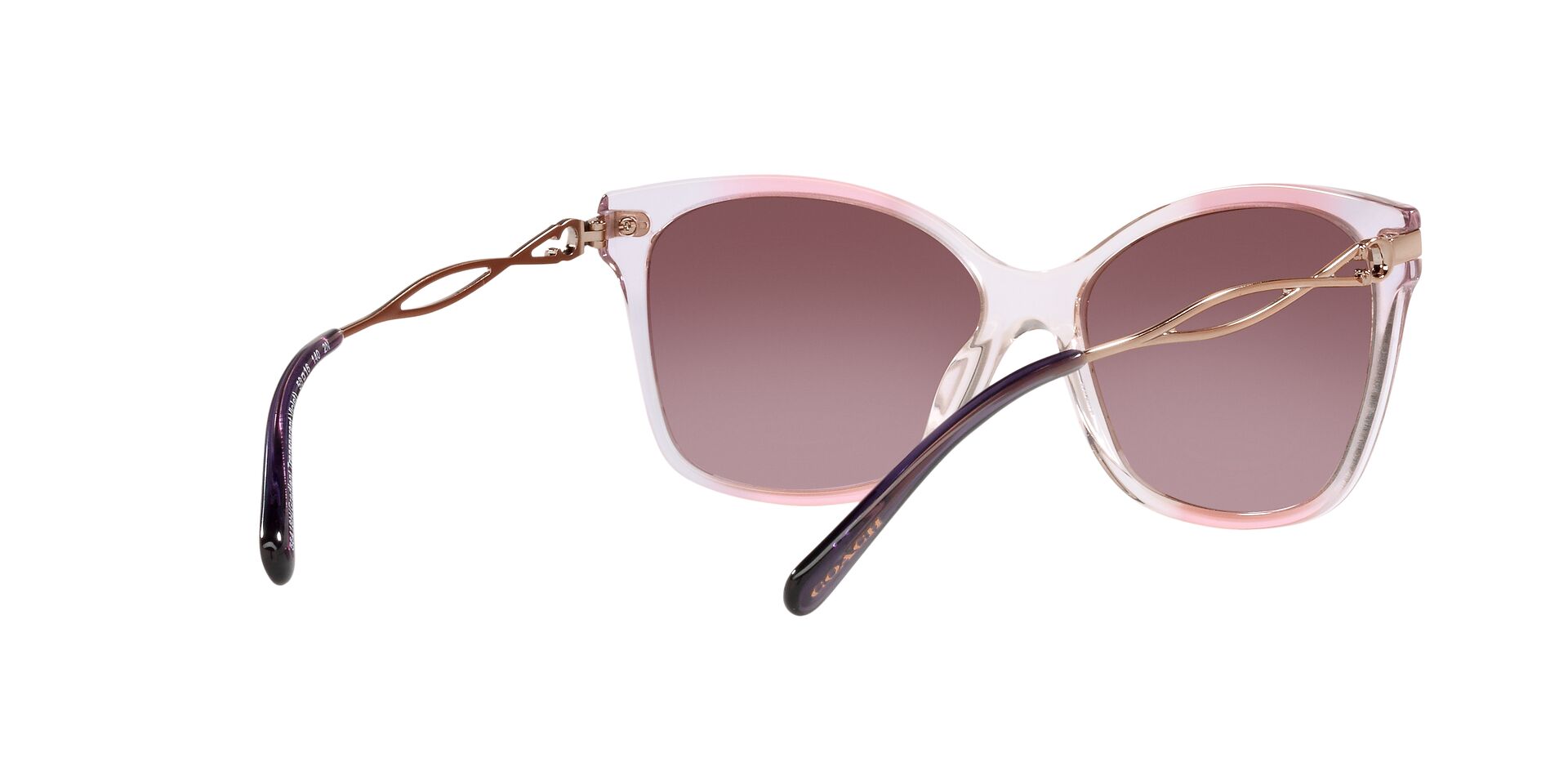 Lente solar Coach 0HC8316 Gradient Transparent Violet