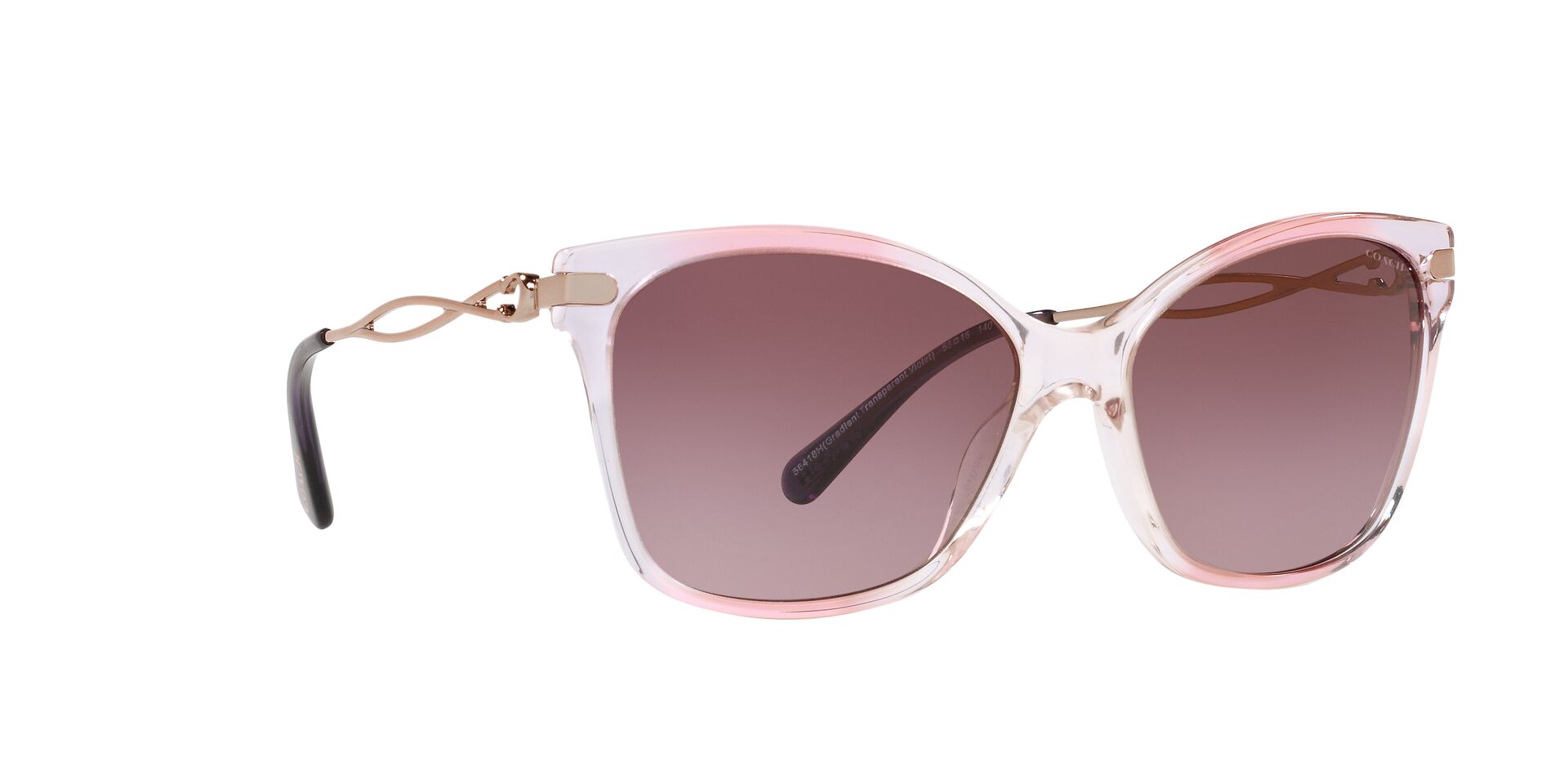 Lente solar Coach 0HC8316 Gradient Transparent Violet