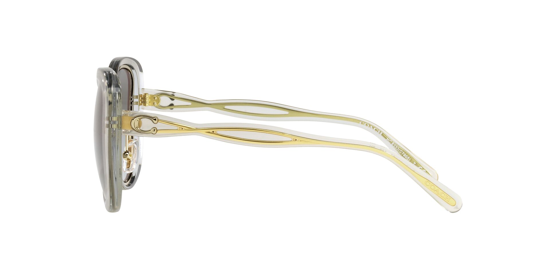 Lente solar Coach 0HC8333 Transparent Grey