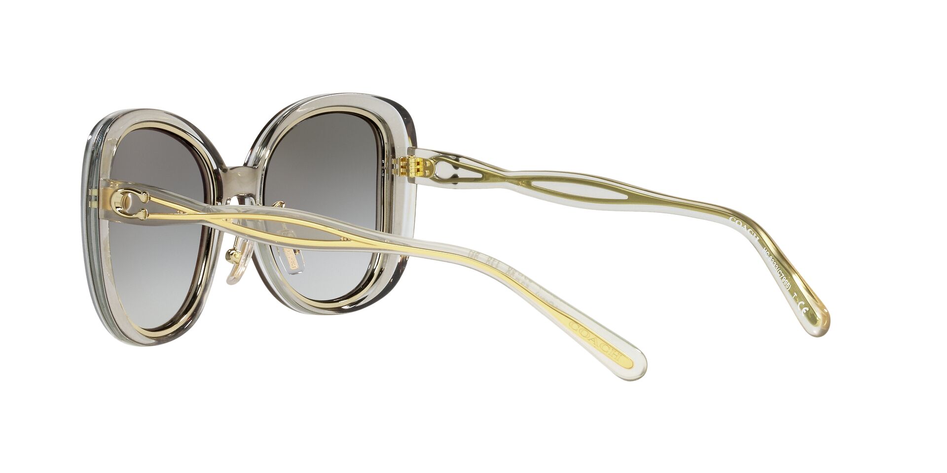 Lente solar Coach 0HC8333 Transparent Grey