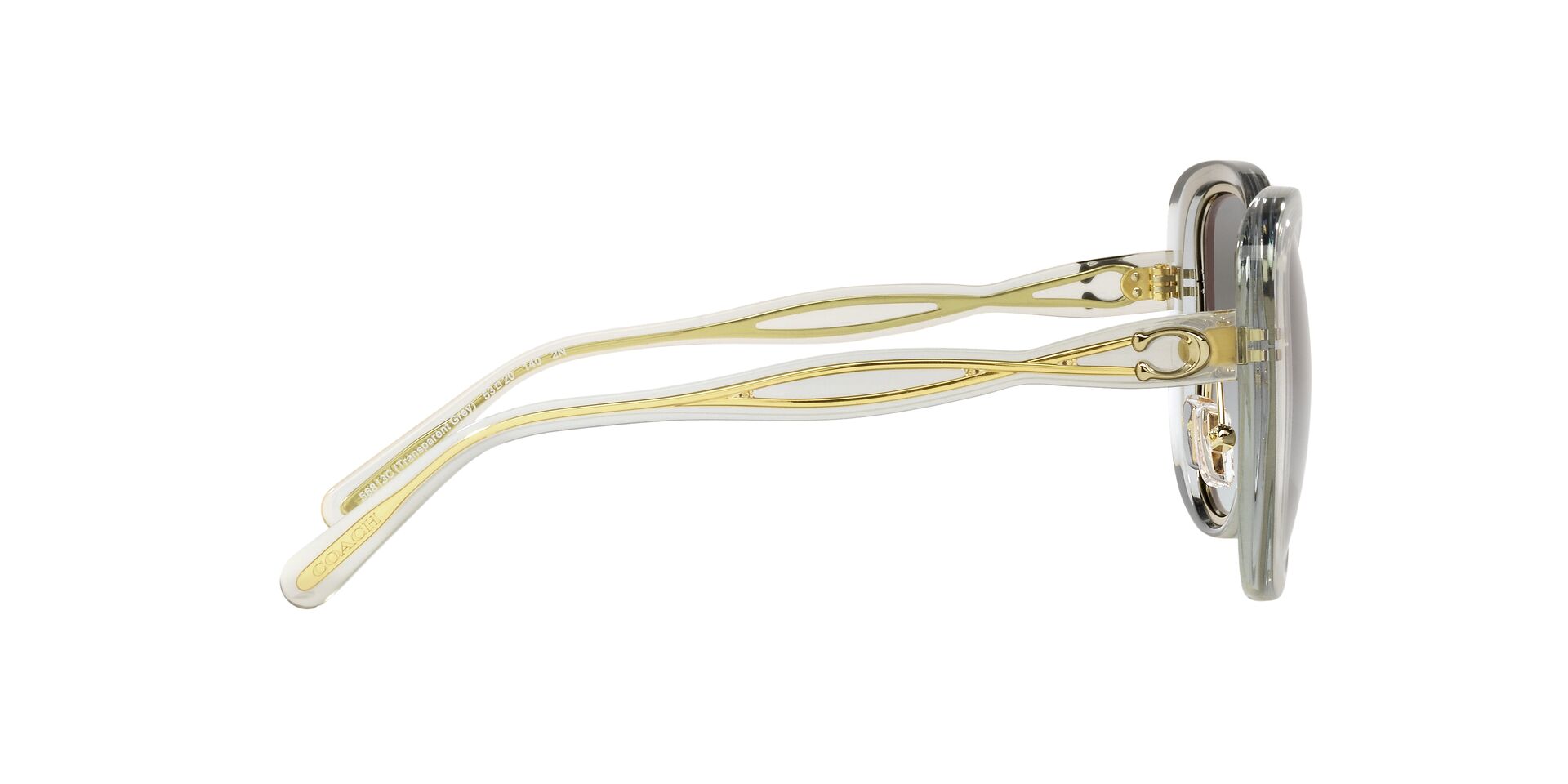 Lente solar Coach 0HC8333 Transparent Grey