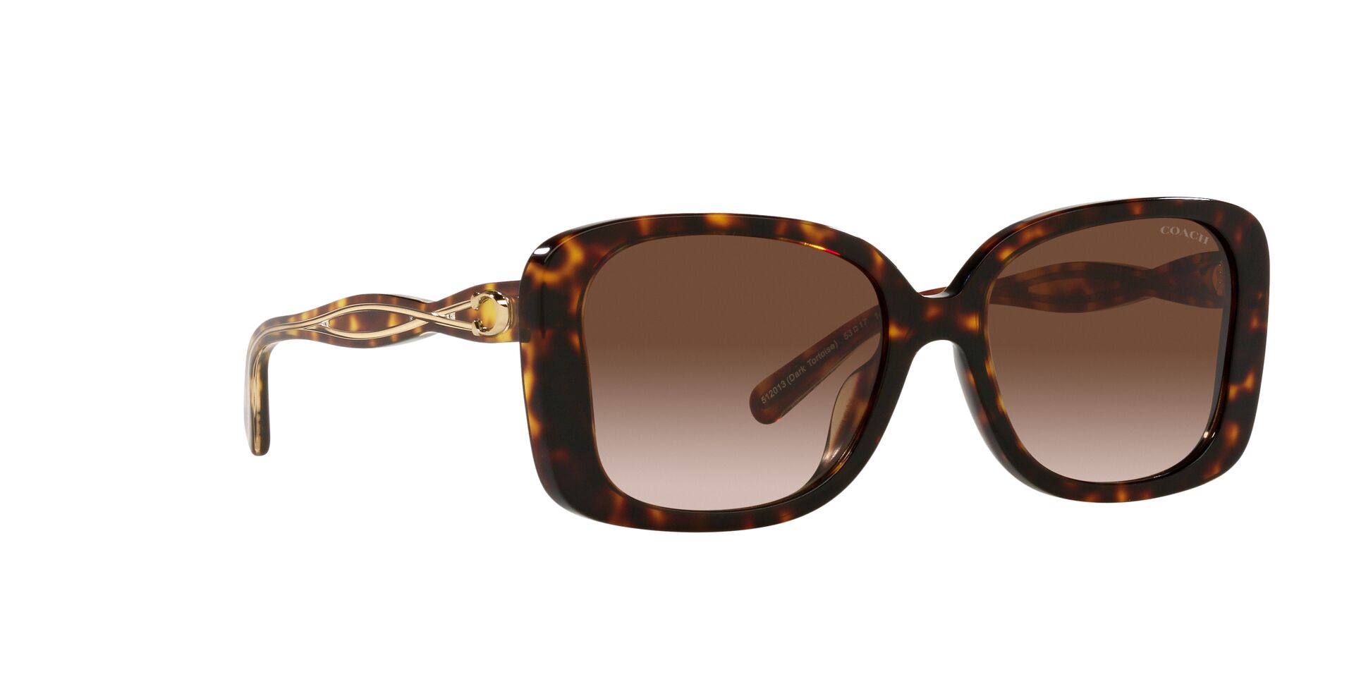 Lente solar Coach 0HC8334U Dark Tortoise