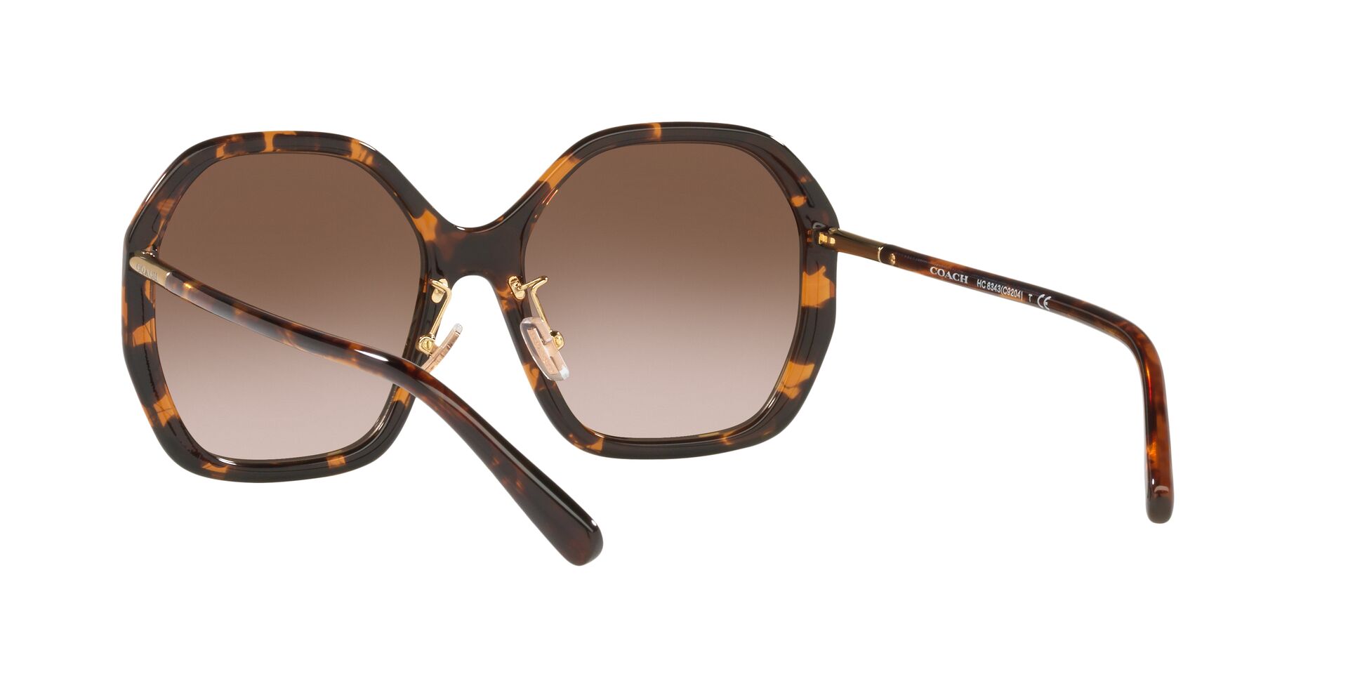 Lente solar Coach 0HC8343 Dark Tortoise