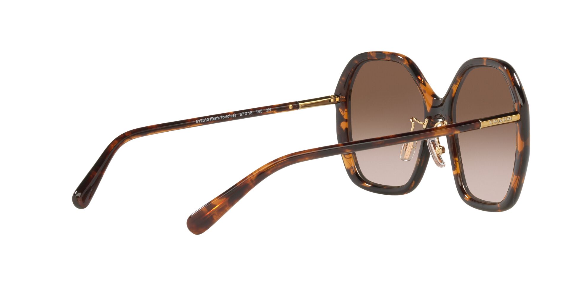 Lente solar Coach 0HC8343 Dark Tortoise