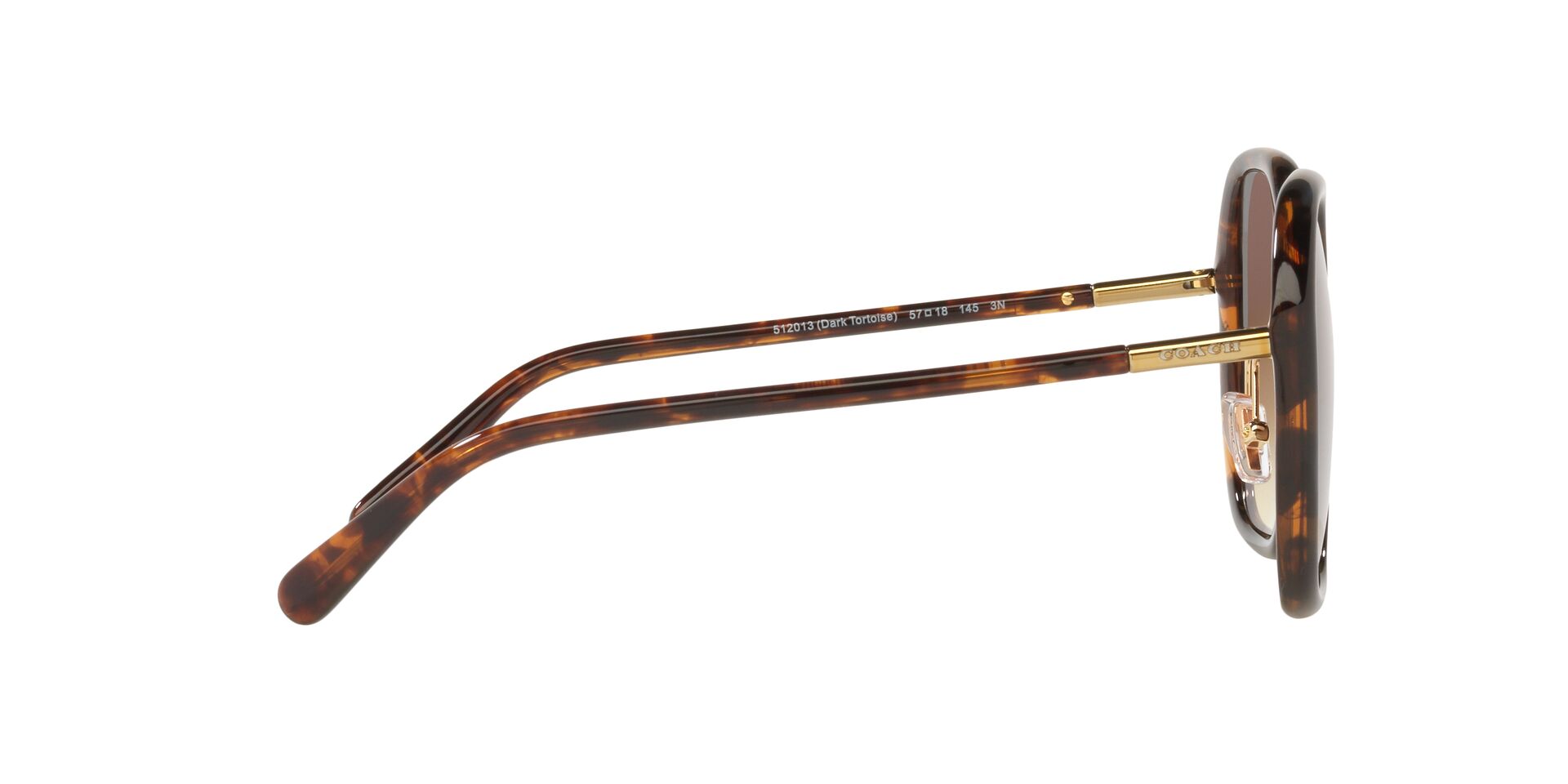 Lente solar Coach 0HC8343 Dark Tortoise