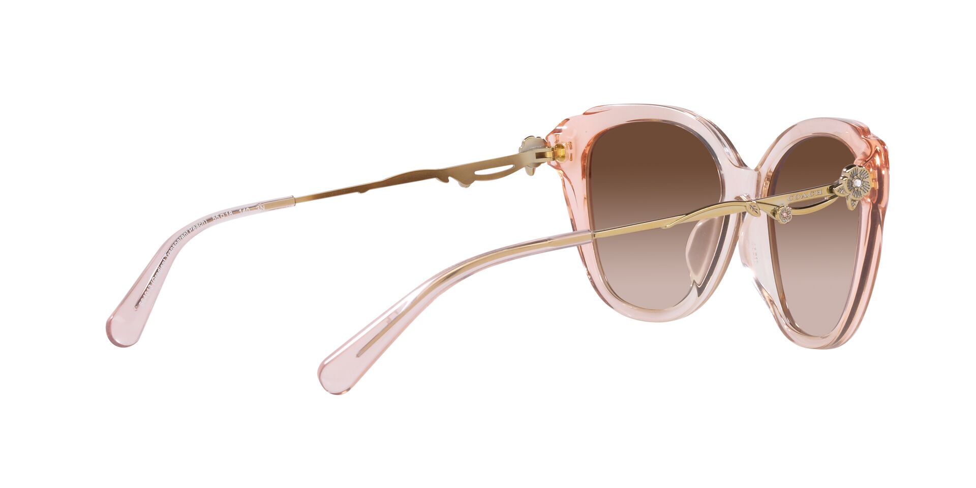 Lente solar Coach 0HC8347BU Gradient Transparent Peach
