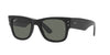 Lente solar Ray-Ban Mega Wayfarer RB0840S Gris Classic