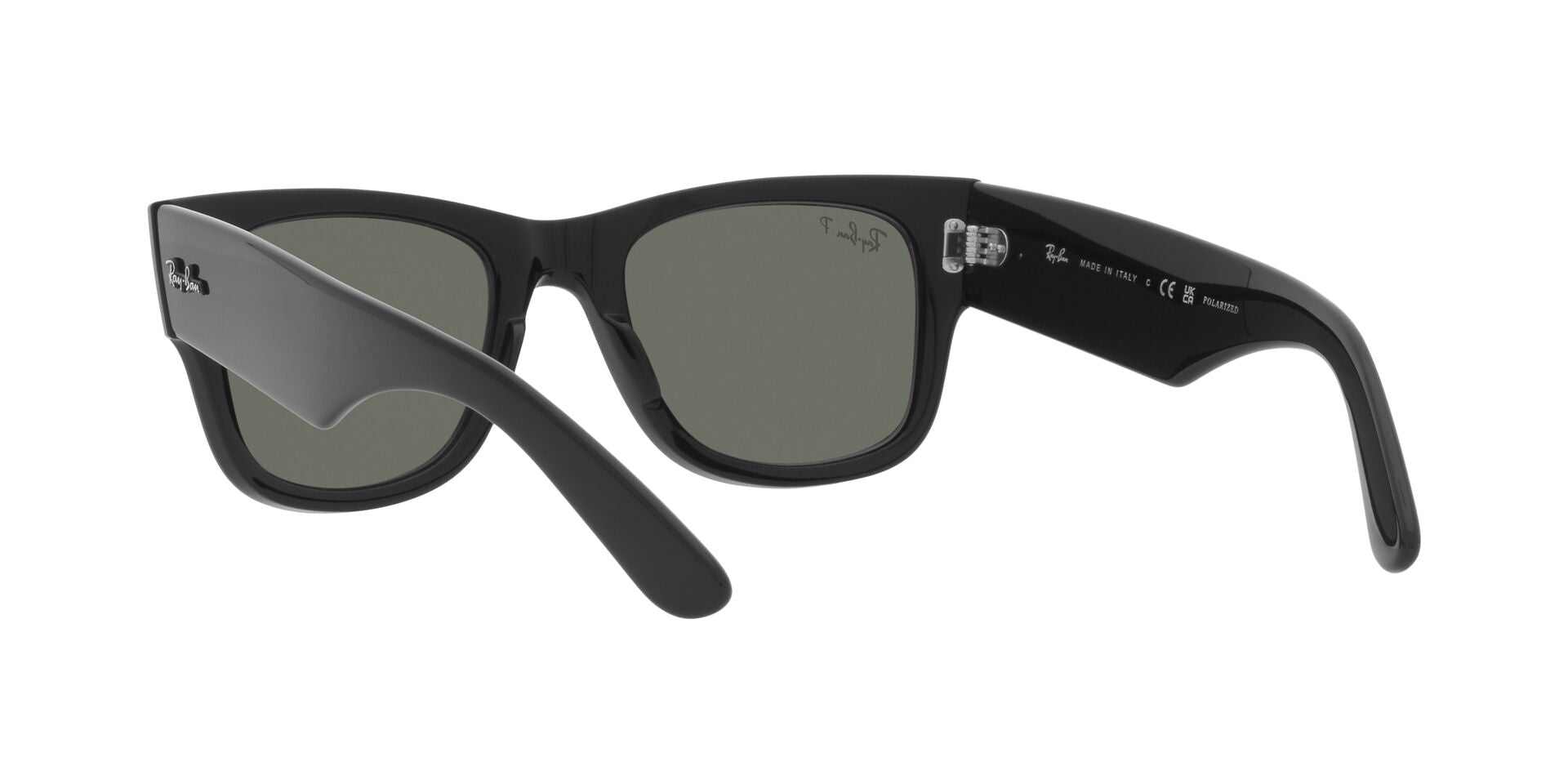 Lente solar Ray-Ban Mega Wayfarer RB0840S Gris Classic
