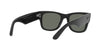 Lente solar Ray-Ban Mega Wayfarer RB0840S Gris Classic