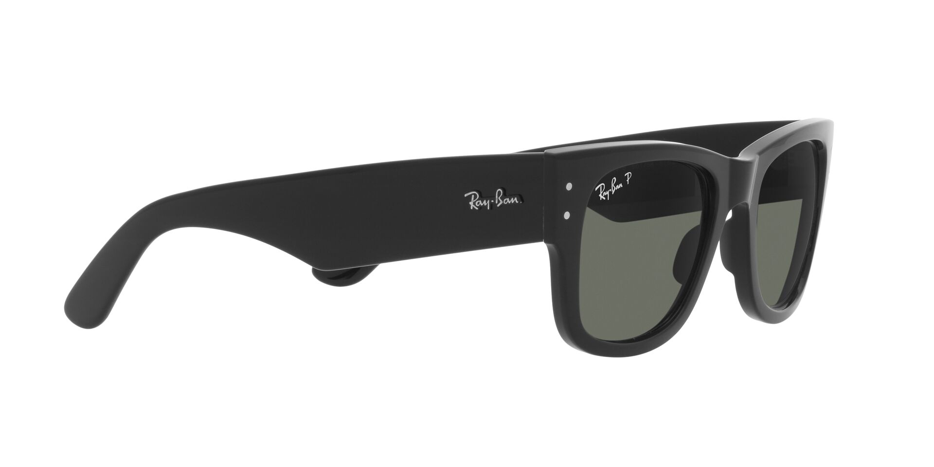Lente solar Ray-Ban Mega Wayfarer RB0840S Gris Classic