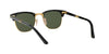 Lente solar Ray-Ban Clubmaster Folding RB2176 Verde Classic