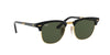 Lente solar Ray-Ban Clubmaster Folding RB2176 Verde Classic