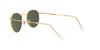 Lente solar Ray-Ban Round Metal Legend Gold RB3447 Verde Classic