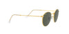 Lente solar Ray-Ban Round Metal Legend Gold RB3447 Verde Classic