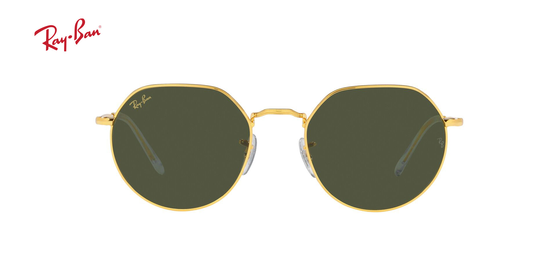 Lente solar Ray-Ban Jack RB3565 Verde Classic