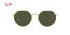 Lente solar Ray-Ban Jack RB3565 Verde Classic