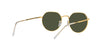 Lente solar Ray-Ban Jack RB3565 Verde Classic