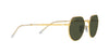 Lente solar Ray-Ban Jack RB3565 Verde Classic