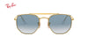 Lente solar Ray-Ban Marshal RB3648 Azul Claro Degradé