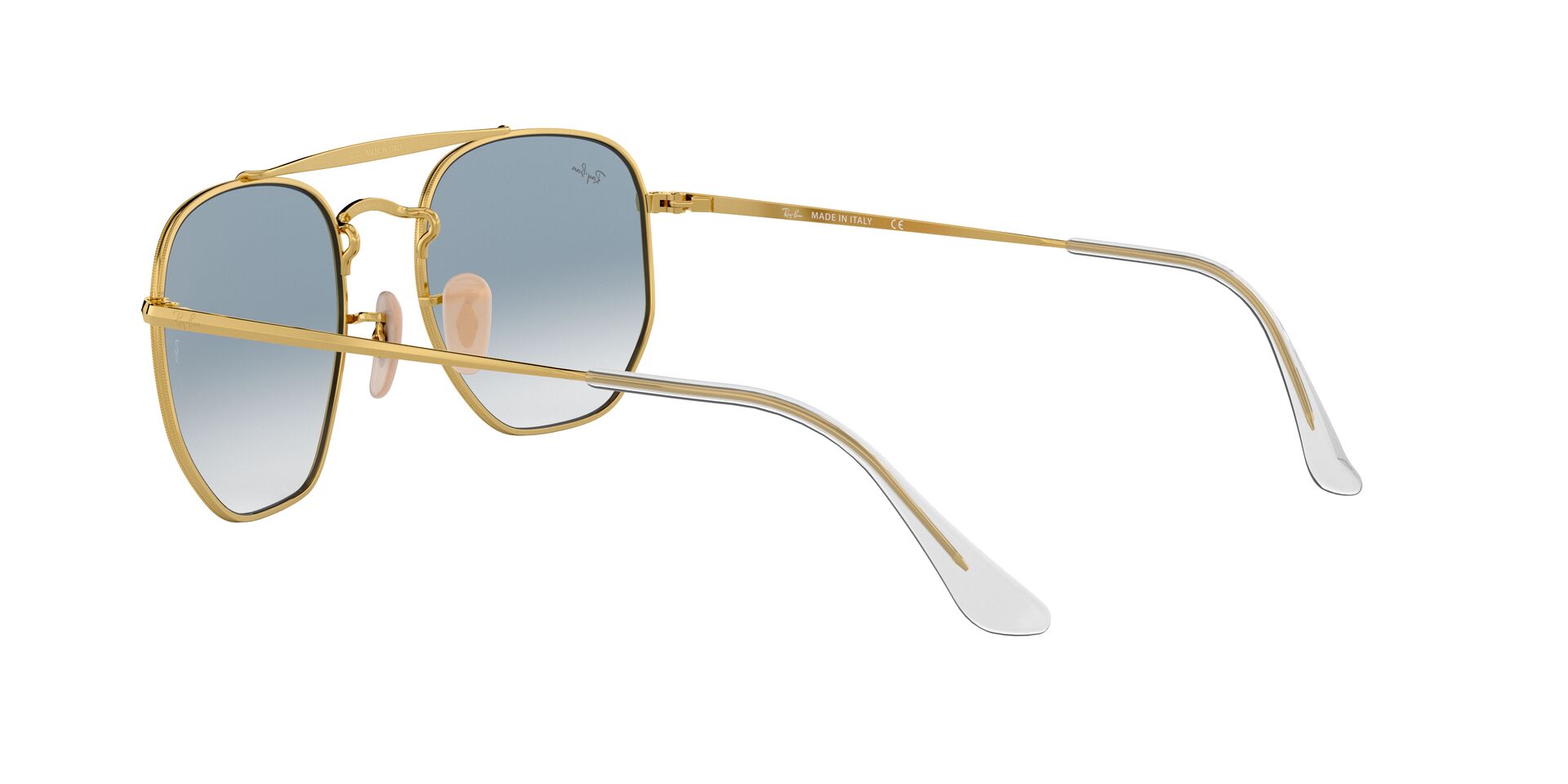 Lente solar Ray-Ban Marshal RB3648 Azul Claro Degradé