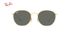 Lente solar Ray-Ban Rob RB3772L Verde Classic