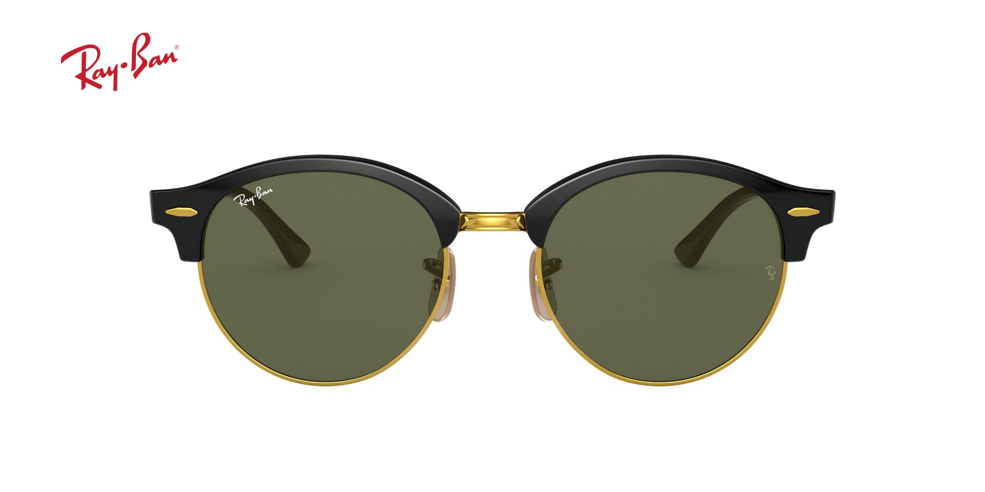 Lente solar Ray-Ban Clubround Classic RB4246 Verde Classic