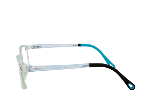 Lente con protección blue cut para niño 1817C2 Transparente con azul