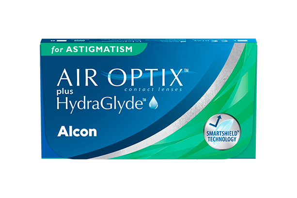 Lente de contacto AIR OPTIX Plus HydraGlyde Astigmatismo
