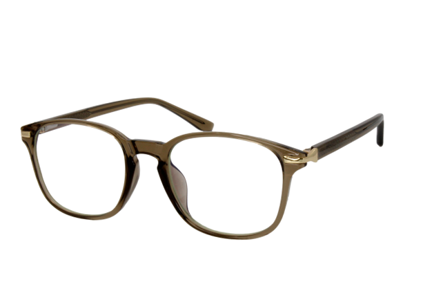 Lente con protección blue cut Pretty Girl 2047C4 Café transparente