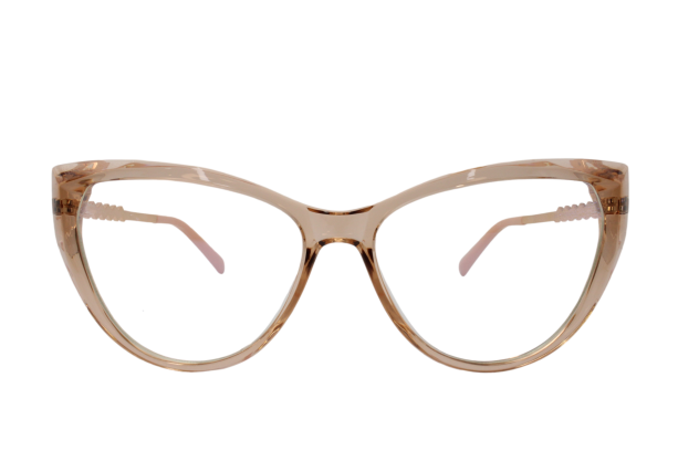 Lente con protección blue cut Pretty Girl 2062C4 Rosa transparente