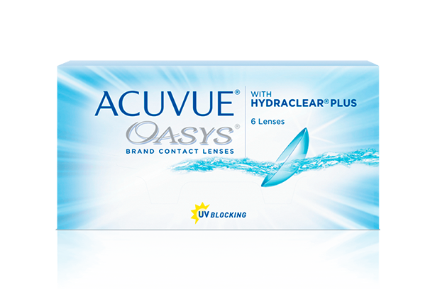 Lente de contacto ACUVUE Oasys HydraClear Plus
