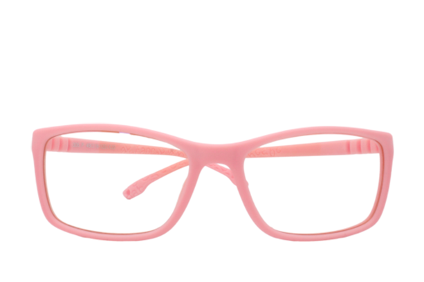 Lente con protección blue cut para niña 306P22 anatómico rosa