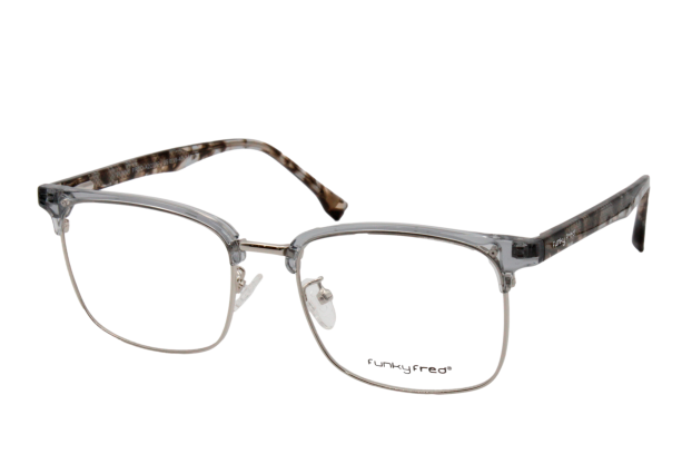 Lente Oftálmico Funky Fred Eyewear A2220F Plata