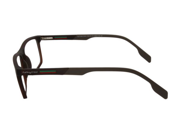 Lente Oftálmico Funky Fred Eyewear ACTIVE101AD58 Café mate