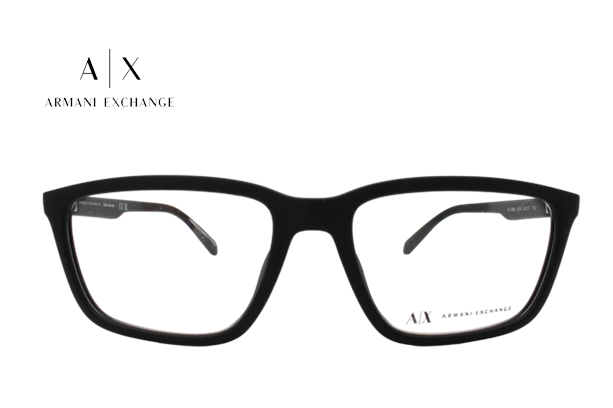 Lente Oftálmico marca Armani ExchangeAX3089U Negro mate